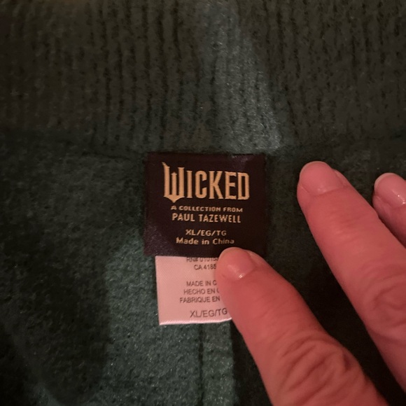 Women's Green Wide-Leg Pants - Picture 3 of 8